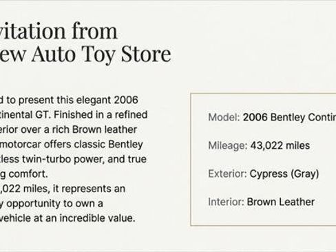 Used 2006 Bentley Continental GT image 4