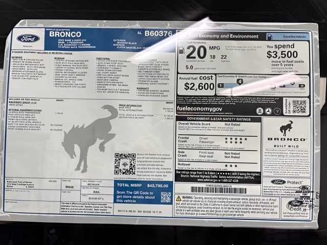 Used 2025 Ford Bronco 2-Door AWD/4WD image 26