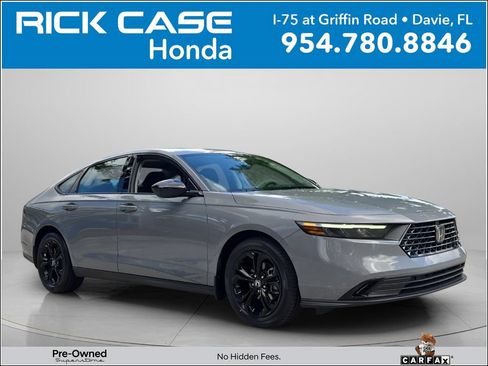Certified 2025 Honda Accord SE image 1