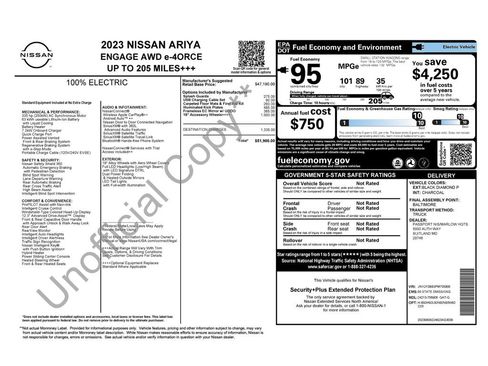 Certified 2023 Nissan Ariya AWD image 8