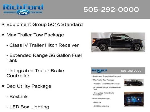 Certified 2023 Ford F150 Lariat w/ Max Trailer Tow Package AWD/4WD image 43