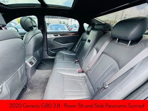 Used 2020 Genesis G80 3.8 w/ Sport Package 02 RWD image 9