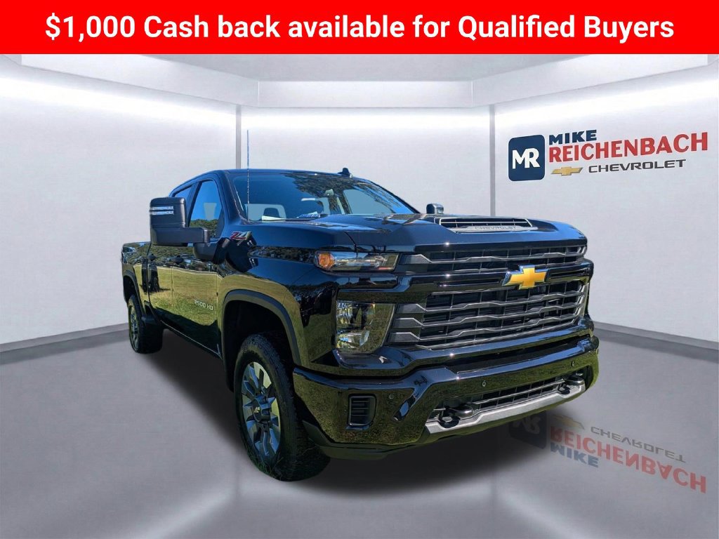 New 2026 Chevrolet Silverado 2500 Custom w/ Custom Value Package AWD/4WD image 1