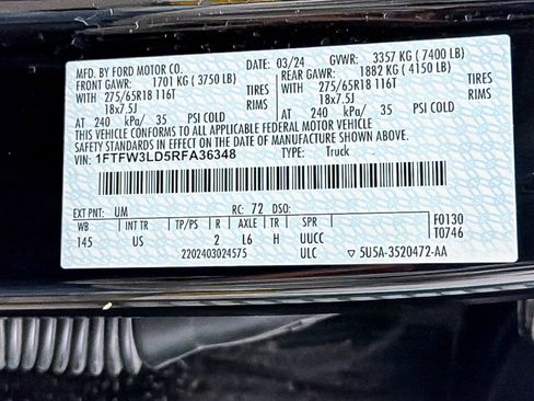 Used 2024 Ford F150 XLT w/ Mobile Office Package image 30