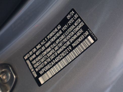 Certified 2024 Porsche 911 Targa 4 GTS image 33