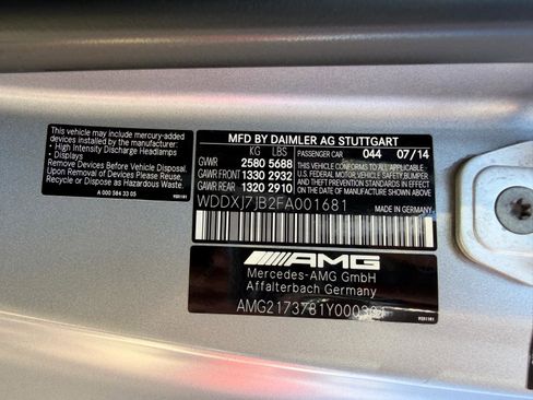 Used 2015 Mercedes-Benz S 63 AMG 4MATIC Coupe image 62