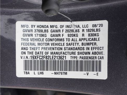 Used 2020 Honda Civic Sport image 39
