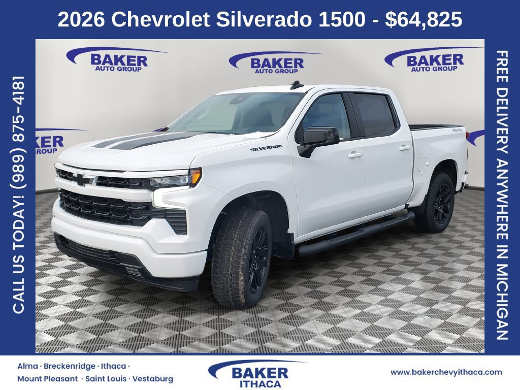 New 2026 Chevrolet Silverado 1500 RST w/ Rally Edition AWD/4WD image 4