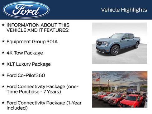 New 2026 Ford Maverick XLT w/ Equipment Group 301A image 4