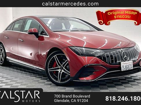 Certified 2023 Mercedes-Benz EQE AMG 4MATIC Sedan image 1