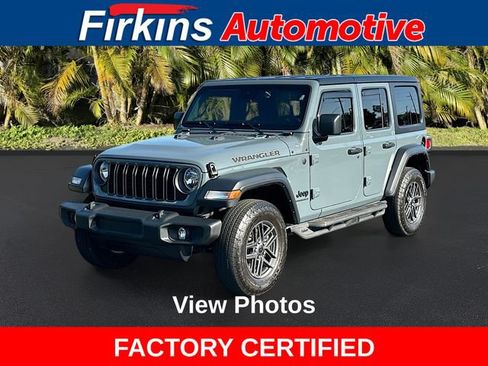 Used 2024 Jeep Wrangler Unlimited Sport AWD/4WD image 1