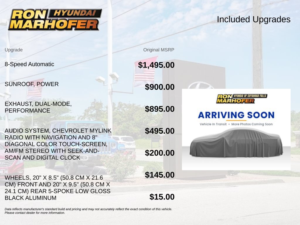 Used 2016 Chevrolet Camaro SS RWD image 2