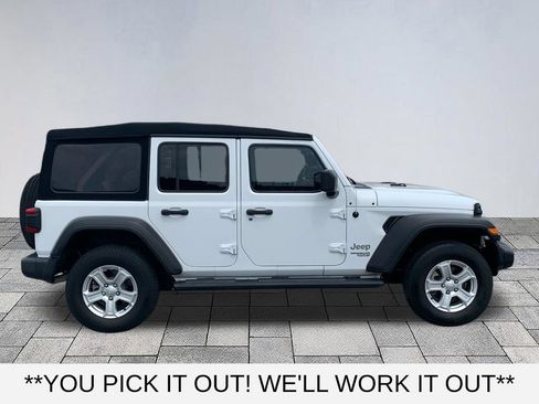 Certified 2021 Jeep Wrangler Unlimited Sport AWD/4WD image 8