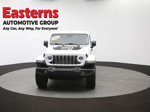 Used 2024 Jeep Wrangler Unlimited Sahara w/ Dual Top Group AWD/4WD image 52