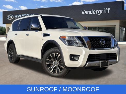 Used 2017 Nissan Armada Platinum w/ Captain Seat Package image 1
