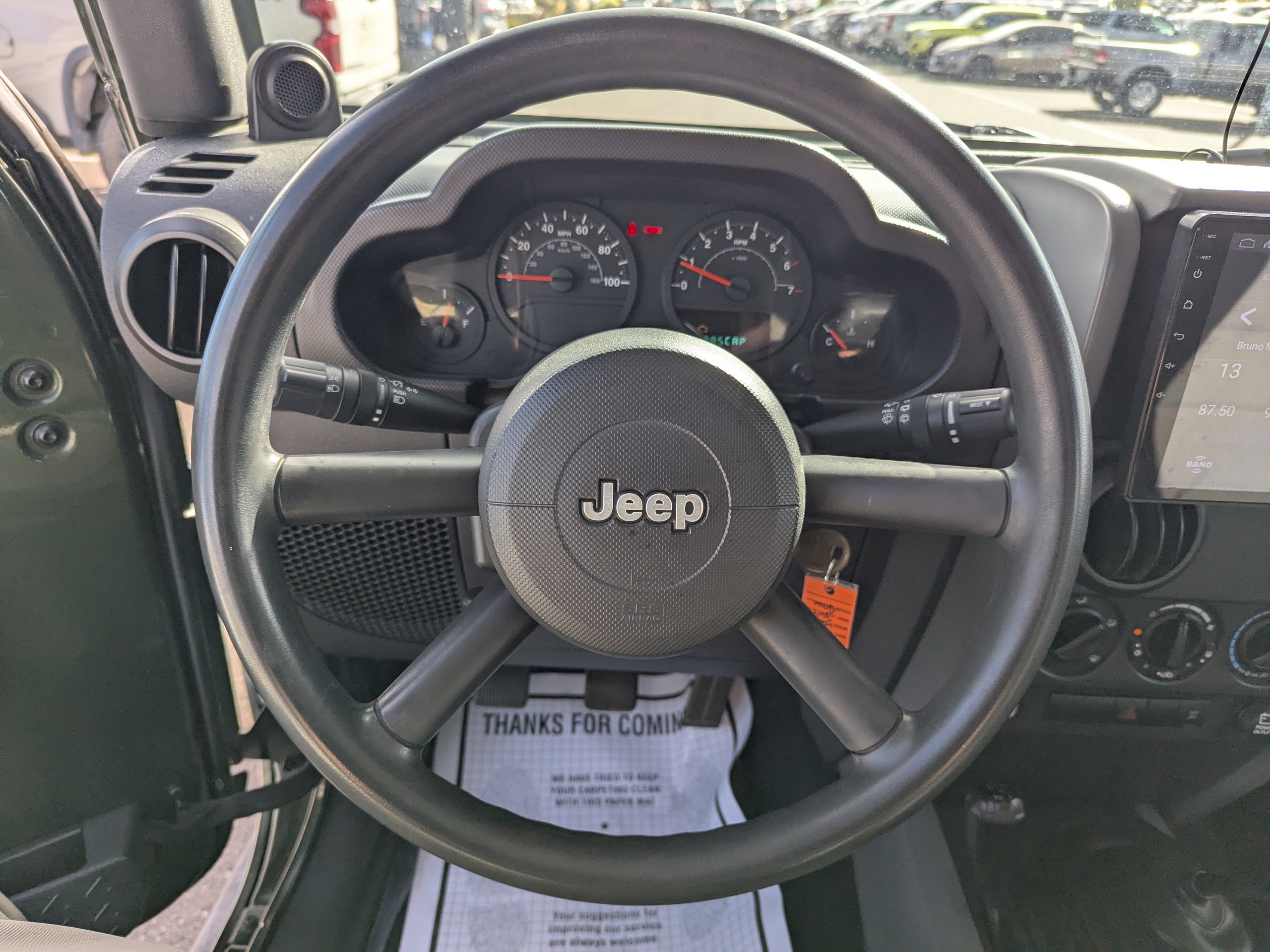 Used 2008 Jeep Wrangler Unlimited X w/ Trailer Tow Group AWD/4WD image 13