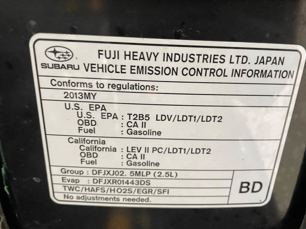 Used 2013 Subaru Outback 2.5i Limited w/ Moonroof Pkg AWD/4WD image 39