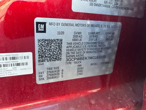 Used 2021 Chevrolet Silverado 1500 Custom RWD image 10