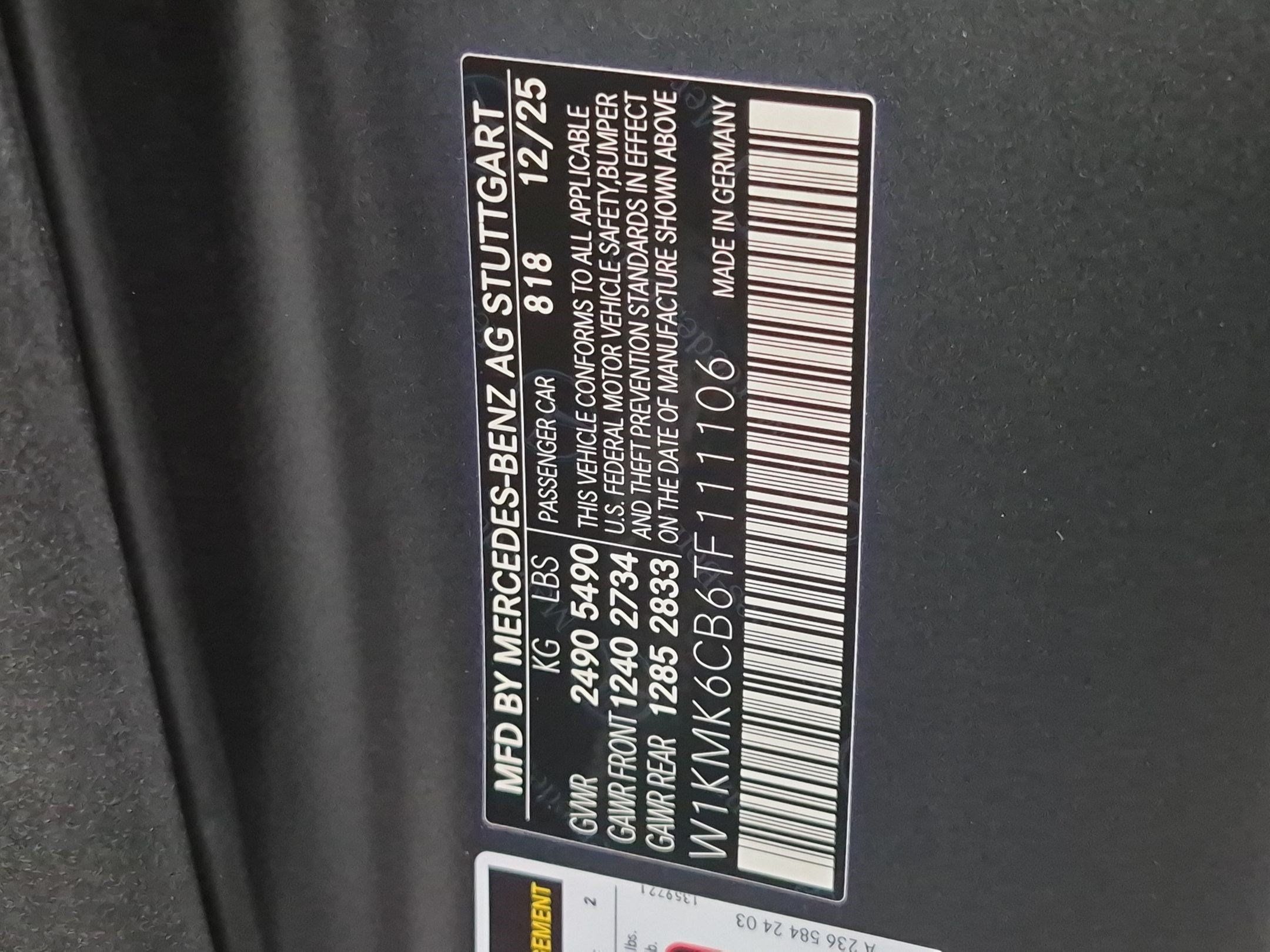 Used 2026 Mercedes-Benz CLE 53 AMG 4MATIC Cabriolet image 23