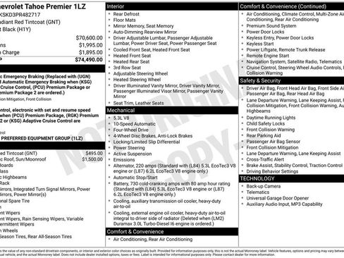 Used 2023 Chevrolet Tahoe Premier image 10