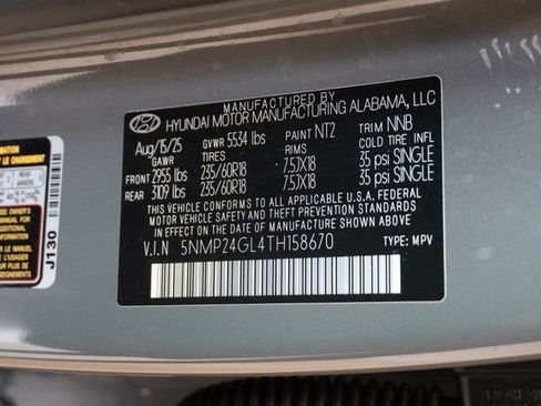 Used 2026 Hyundai Santa Fe SEL FWD image 35