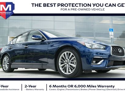 Used 2023 INFINITI Q50 Luxe w/ Cargo Package