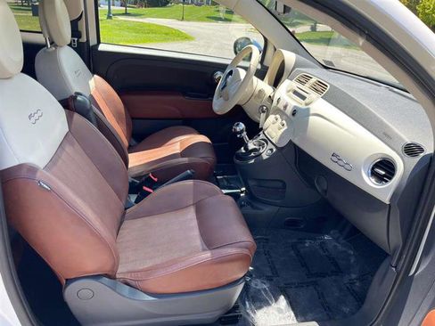 Used 2015 FIAT 500 Lounge w/ Luxury Leather Package FWD image 43