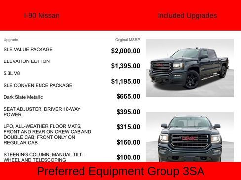 Used 2017 GMC Sierra 1500 SLE w/ SLE Value Package image 6