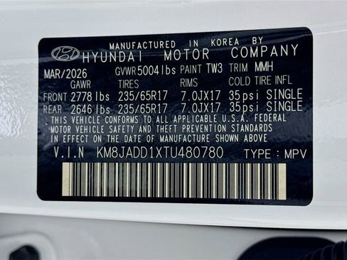 New 2026 Hyundai Tucson Blue SE AWD/4WD image 43