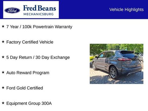 Certified 2024 Ford Edge Titanium AWD/4WD image 7