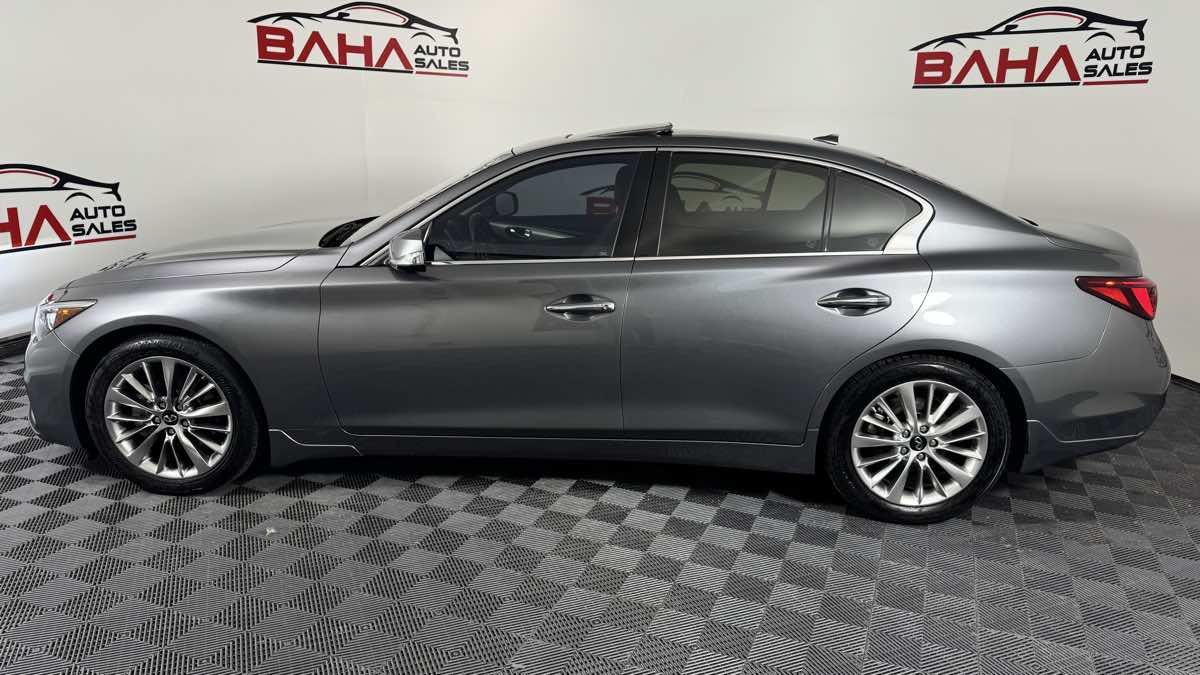 Used 2021 INFINITI Q50 Luxe w/ Seat & Sound Package RWD image 5
