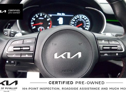 Certified 2022 Kia Stinger GT2 w/ Red Interior Color Package RWD image 27