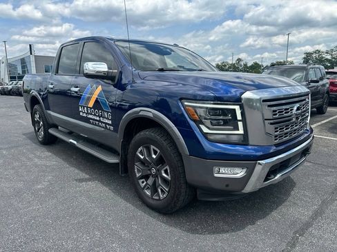 Used 2020 Nissan Titan Platinum Reserve w/ Protection Package 2 AWD/4WD image 2
