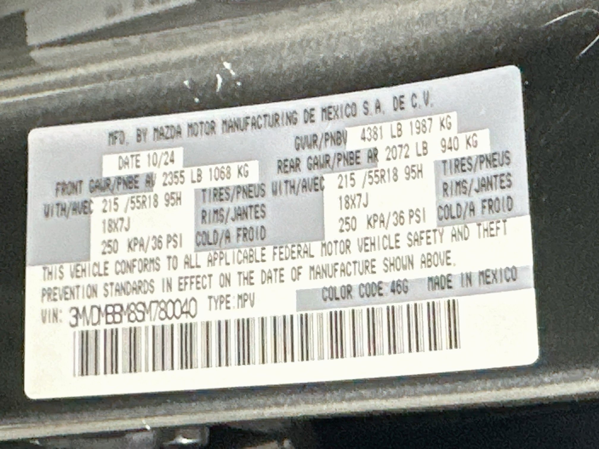Used 2025 MAZDA CX-30 AWD 2.5 S w/ Select Sport Pkg image 12