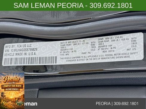 New 2025 Jeep Grand Cherokee Laredo X image 29