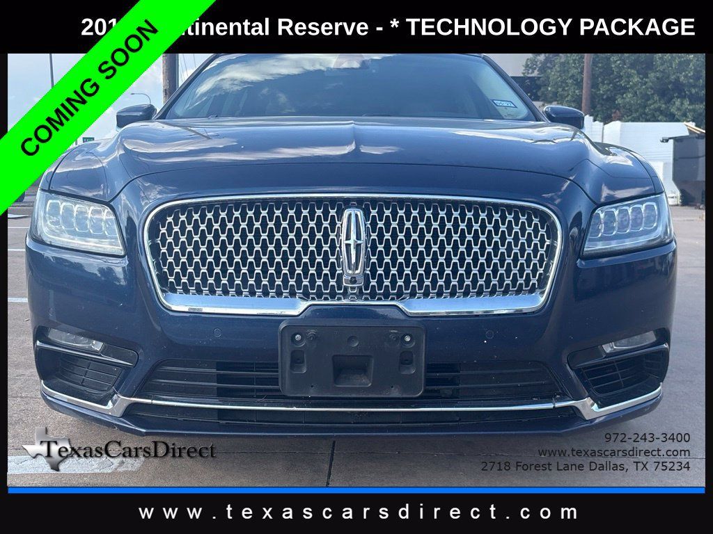 Used 2017 Lincoln Continental Reserve w/ Luxury Package AWD/4WD image 3