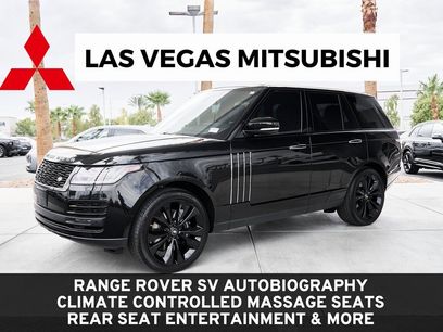 Used 2021 Land Rover Range Rover SV Autobiography Dynamic