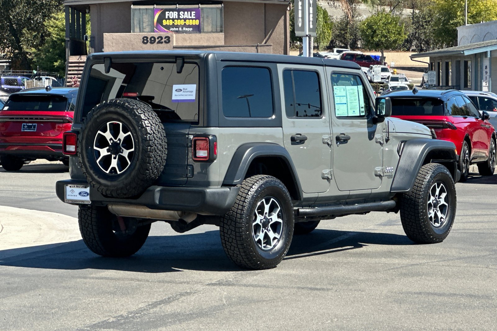Used 2019 Jeep Wrangler Unlimited Sport S AWD/4WD image 3