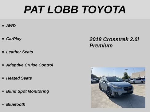 Used 2018 Subaru Crosstrek 2.0i Premium w/ Moonroof Package AWD/4WD image 21