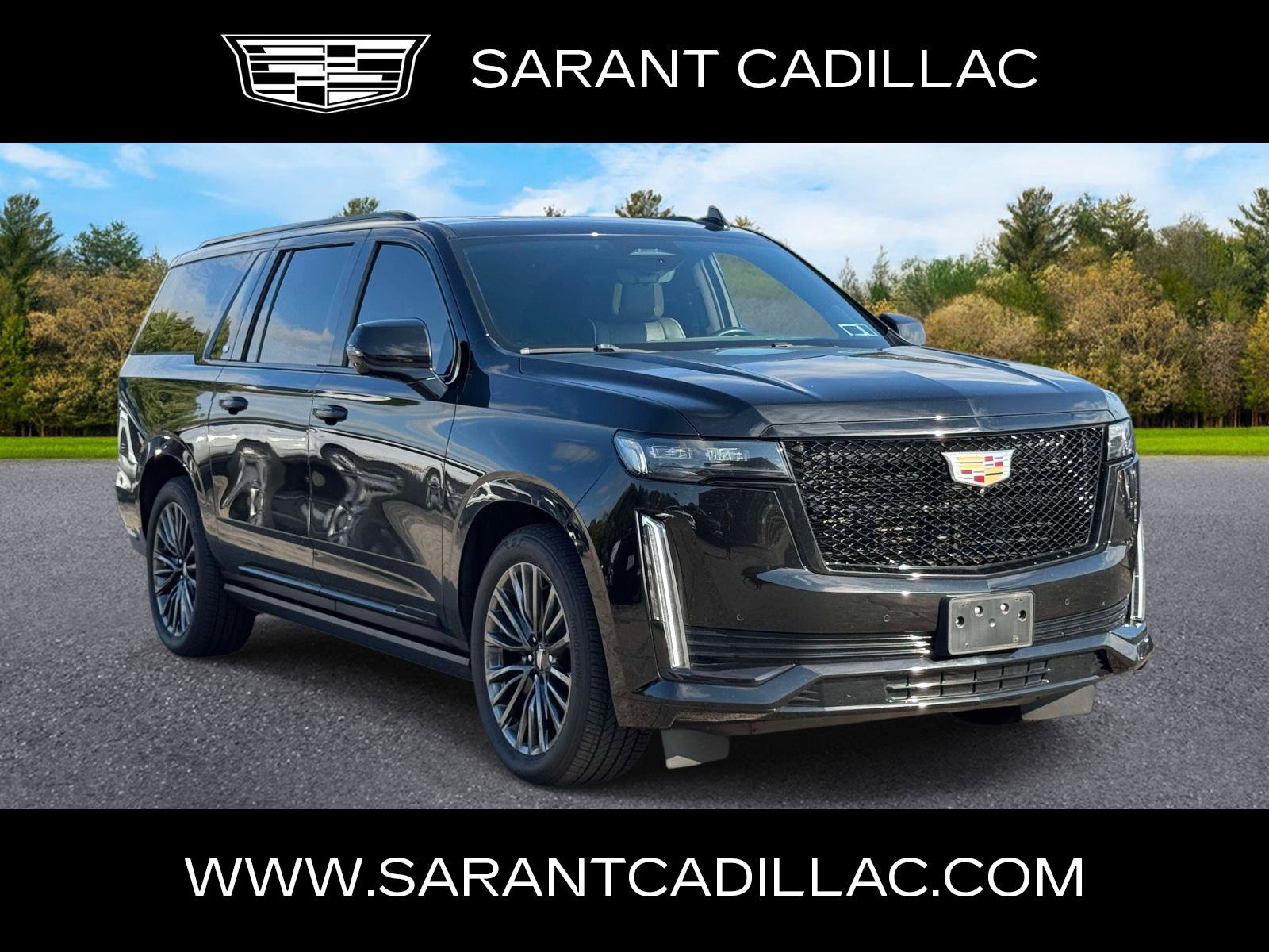 Used 2023 Cadillac Escalade ESV Sport w/ Touring Package AWD/4WD image 1