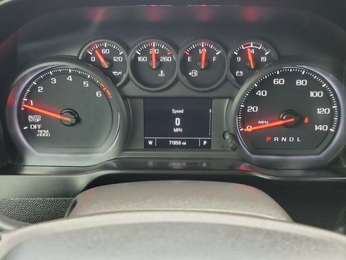 Used 2021 Chevrolet Silverado 1500 Custom w/ LPO, Dark Essentials Package RWD image 20