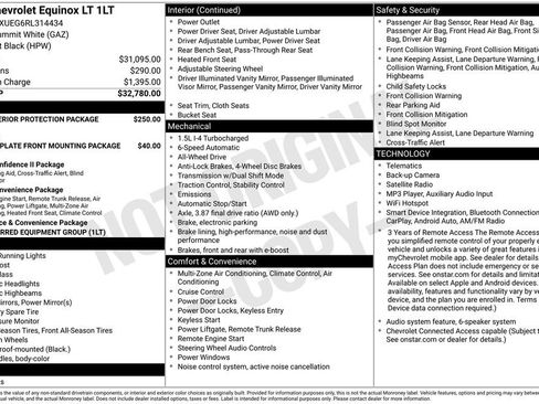 Used 2024 Chevrolet Equinox LT AWD/4WD image 12