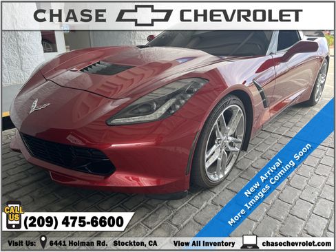 Used 2015 Chevrolet Corvette Stingray Coupe w/ 3LT Preferred Equipment Group RWD image 1