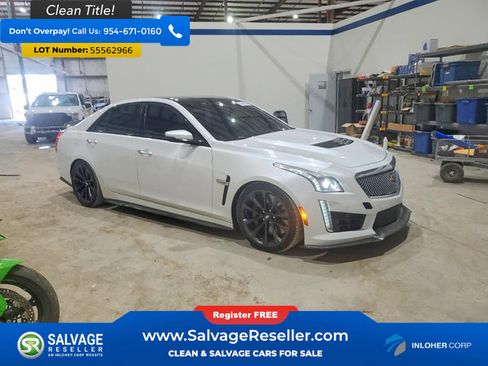 Used 2018 Cadillac CTS V w/ Luxury Package RWD image 5