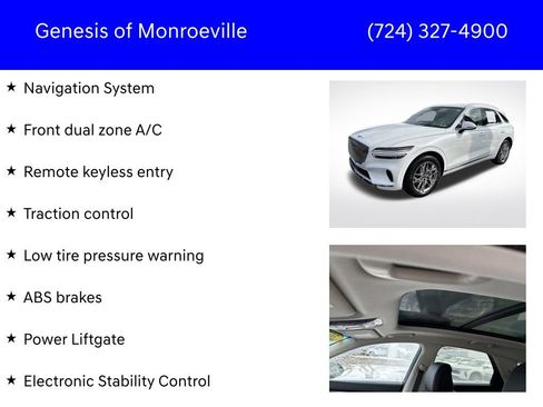 Certified 2025 Genesis GV70 2.5T Select w/ Select Package image 4