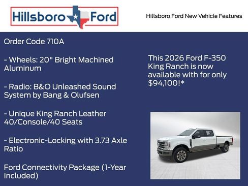 New 2026 Ford F350 King Ranch AWD/4WD image 9