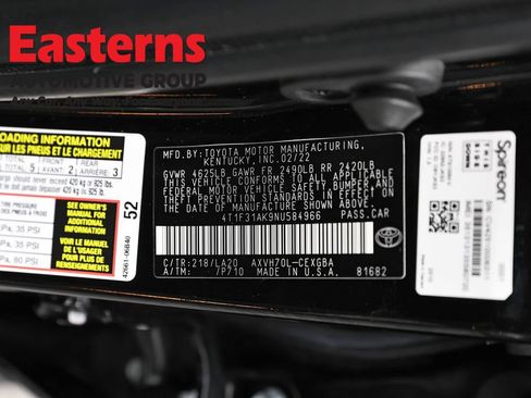 Used 2022 Toyota Camry XLE FWD image 34