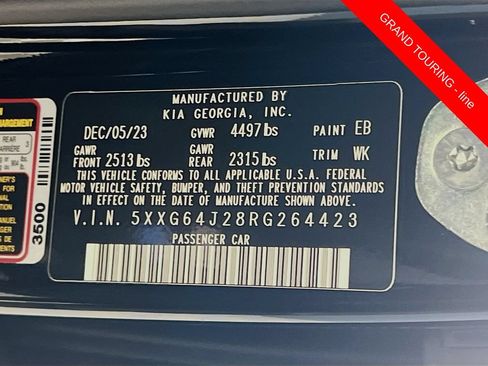 Certified 2024 Kia K5 GT-Line w/ GT-Line Premium Package AWD/4WD image 32