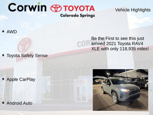 Used 2021 Toyota RAV4 XLE image 4