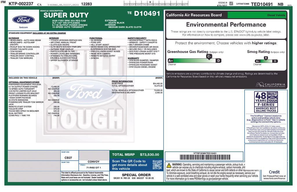 Certified 2026 Ford F350 XLT AWD/4WD image 3